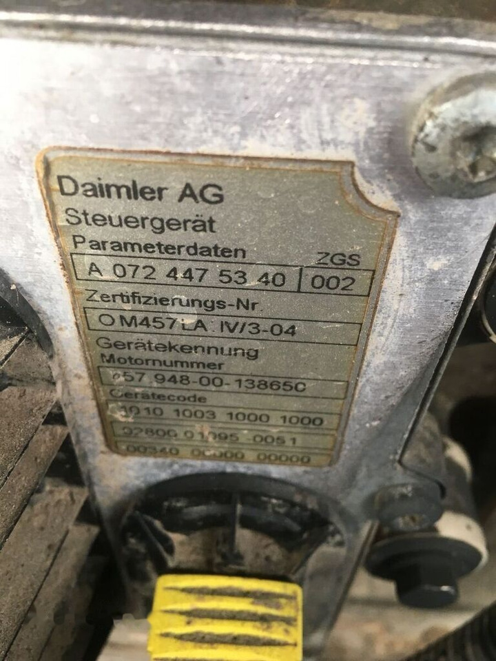 Mercedes-Benz OM457LA.IV/3-04 Mercedes-Benz Axor - Moteur pour Camion: photos 3 Mercedes-Benz OM457LA.IV/3-04 Mercedes-Benz Axor - Moteur pour Camion: photos 3