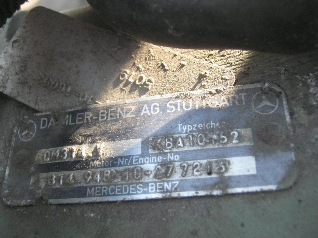 Mercedes-Benz 508 OM314 4.0D - Moteur pour Camion: photos 2 Mercedes-Benz 508 OM314 4.0D - Moteur pour Camion: photos 2