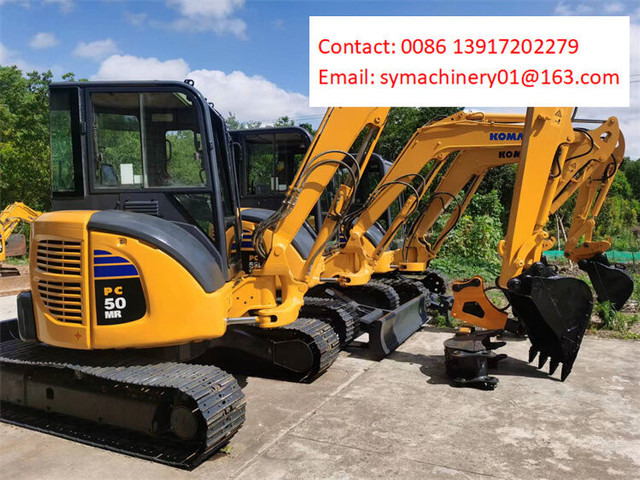 Komatsu PC50 - Mini pelle: photos 5 Komatsu PC50 - Mini pelle: photos 5