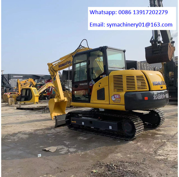 Komatsu PC60-8 - Mini pelle: photos 3 Komatsu PC60-8 - Mini pelle: photos 3