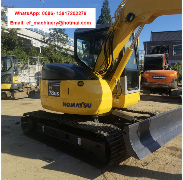 Komatsu PC78 - Mini pelle: photos 4 Komatsu PC78 - Mini pelle: photos 4