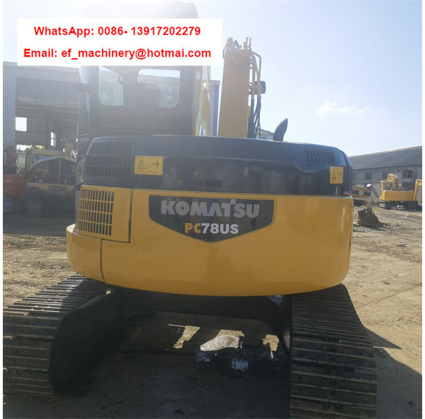 Komatsu PC78 - Mini pelle: photos 5 Komatsu PC78 - Mini pelle: photos 5
