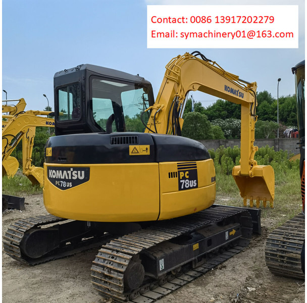 Komatsu PC78US-6 - Mini pelle: photos 2 Komatsu PC78US-6 - Mini pelle: photos 2
