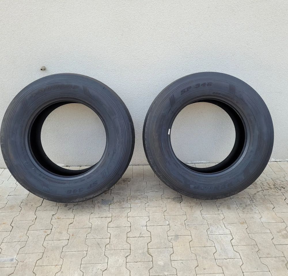 2X 385/55 R22.5 DULOP SP 346 CENA ZA SZT - Pneu pour Camion: photos 1 2X 385/55 R22.5 DULOP SP 346 CENA ZA SZT - Pneu pour Camion: photos 1