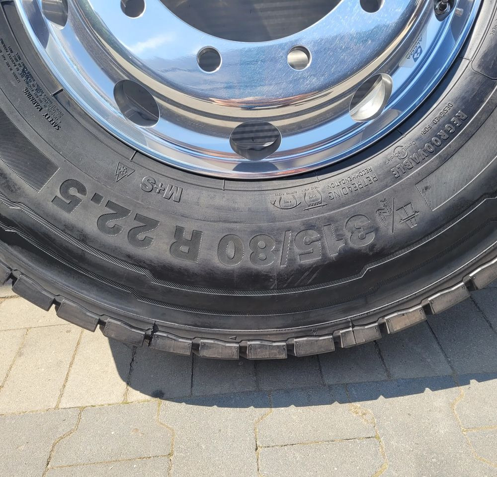 KOŁO CONTINENTAL 315/80R22.5 HYBRID HB3 ALUS ALCOA 9.00 NOWA Chwalim116 - Pneus et jantes pour Camion: photos 3 KOŁO CONTINENTAL 315/80R22.5 HYBRID HB3 ALUS ALCOA 9.00 NOWA Chwalim116 - Pneus et jantes pour Camion: photos 3