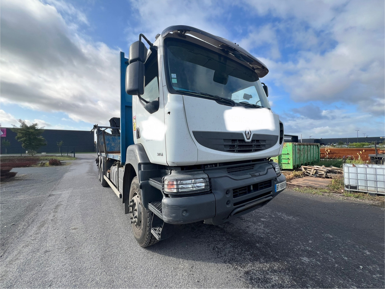 Renault kerax - Camion grue: photos 1 Renault kerax - Camion grue: photos 1