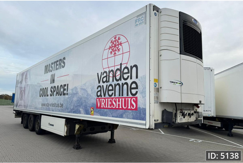 Krone SD / Disk brakes / Palletbox / Vector 1550 - Semi-remorque frigorifique: photos 4 Krone SD / Disk brakes / Palletbox / Vector 1550 - Semi-remorque frigorifique: photos 4