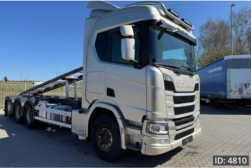 Scania R540 Topline, Euro 6, / 8x4 / BDF / Lift axle / frame 7.4 m - Camion porte-conteneur/ Caisse mobile: photos 4 Scania R540 Topline, Euro 6, / 8x4 / BDF / Lift axle / frame 7.4 m - Camion porte-conteneur/ Caisse mobile: photos 4