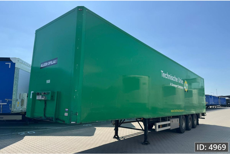 Van Eck PT-3 / BPW Drum / Roll up door - Semi-remorque fourgon: photos 1 Van Eck PT-3 / BPW Drum / Roll up door - Semi-remorque fourgon: photos 1