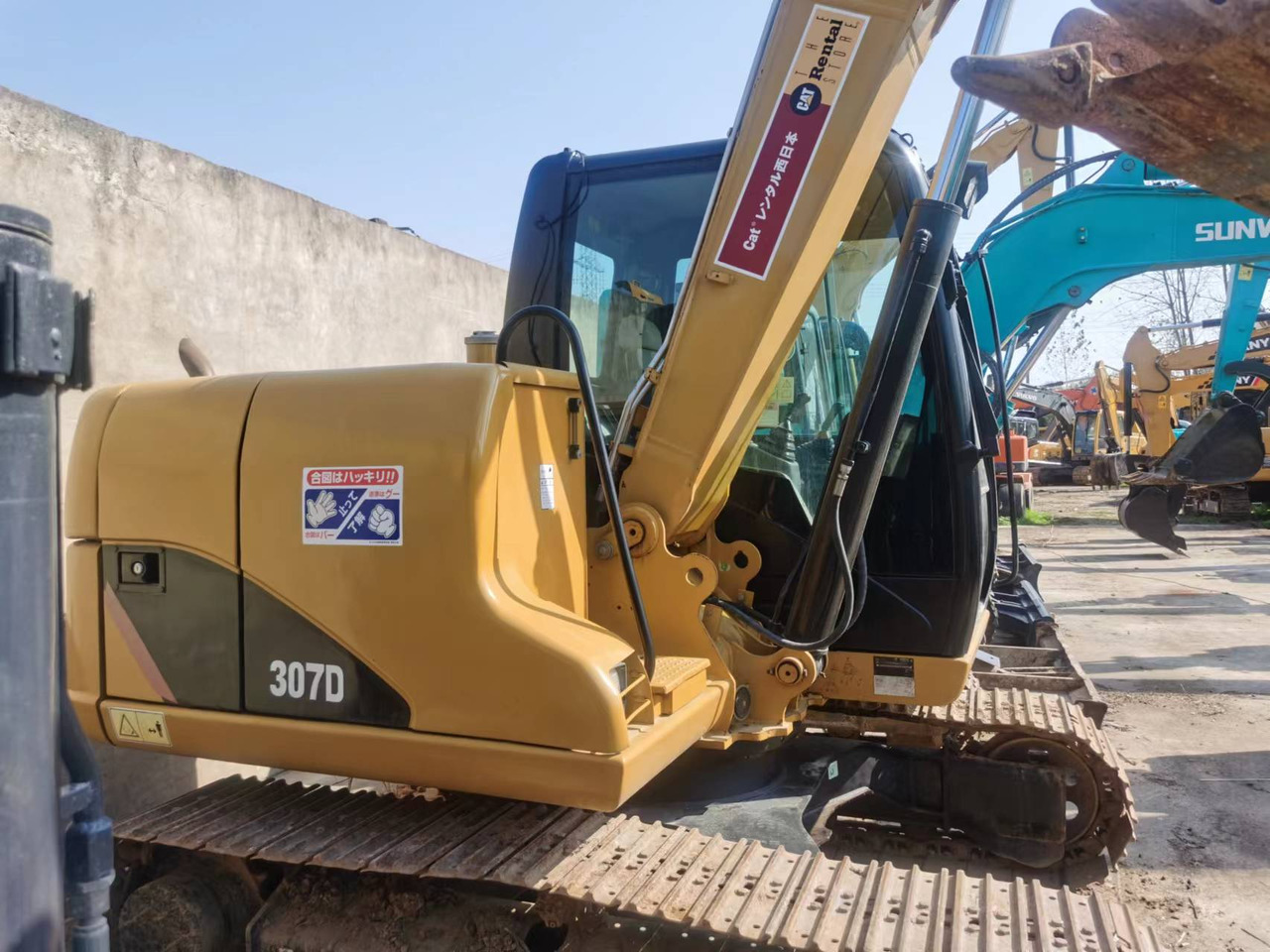 CATERPILLAR 307D - Pelle sur chenille: photos 4 CATERPILLAR 307D - Pelle sur chenille: photos 4