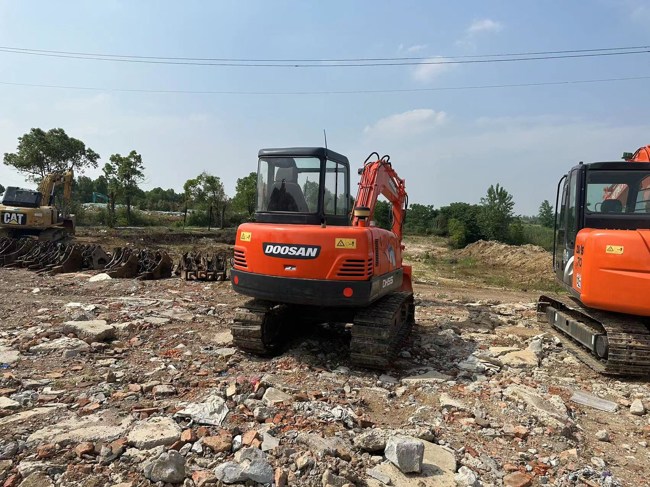 Doosan DH55 Mini Excavator Click for Discount - Mini pelle: photos 3 Doosan DH55 Mini Excavator Click for Discount - Mini pelle: photos 3