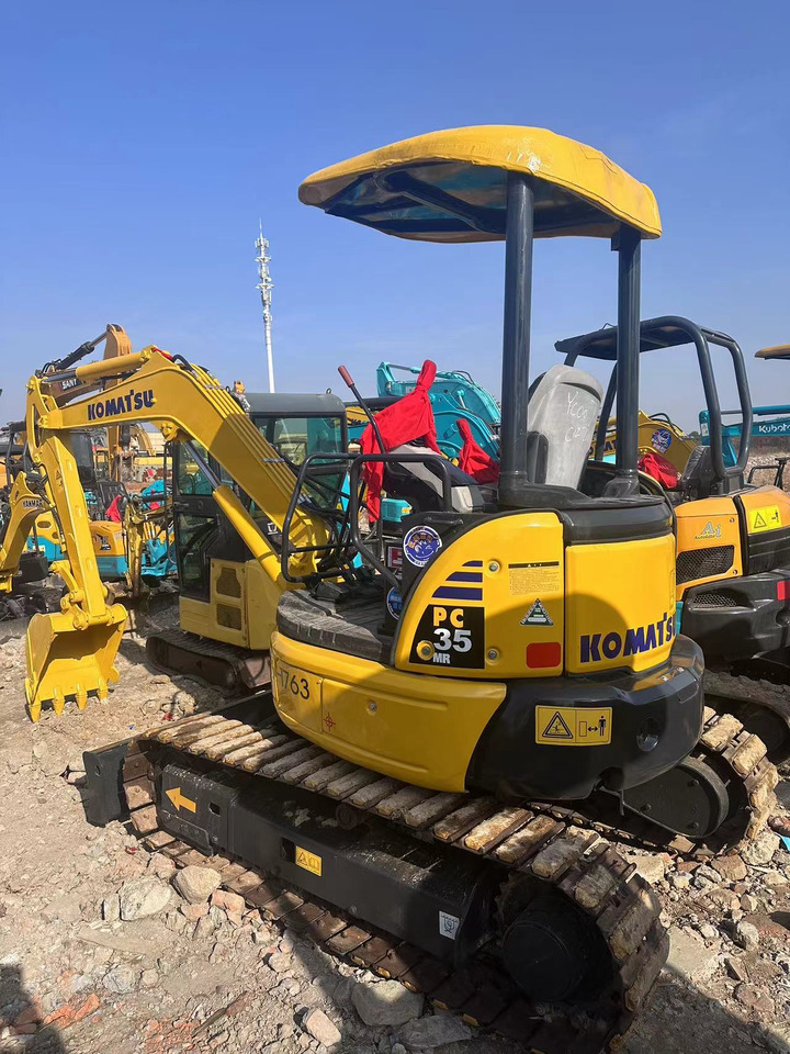 KOMATSU Mini Excavator Pc35 With Open Cab - Mini pelle: photos 2 KOMATSU Mini Excavator Pc35 With Open Cab - Mini pelle: photos 2