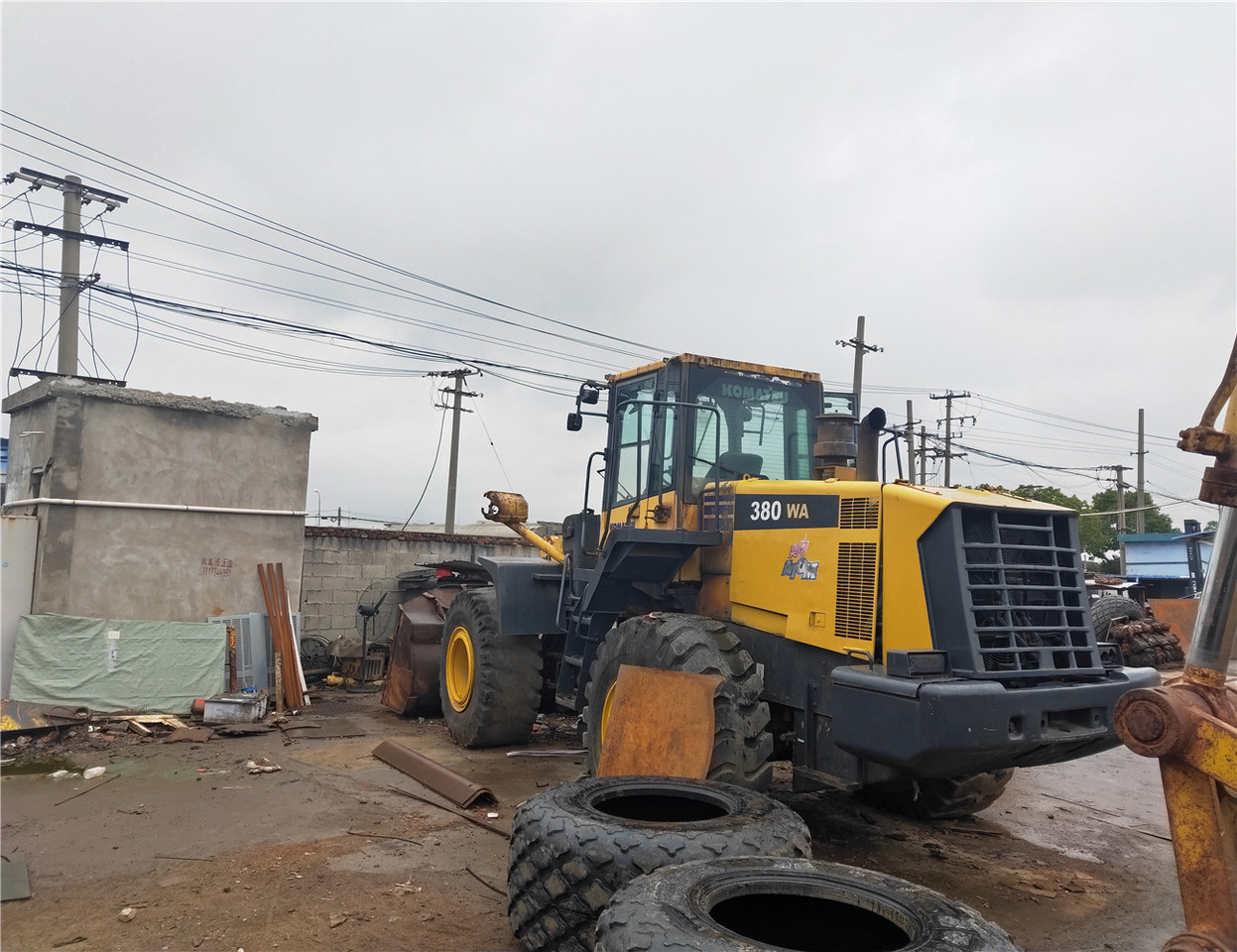 KOMATSU wheel Loader - Chargeuse sur pneus: photos 2 KOMATSU wheel Loader - Chargeuse sur pneus: photos 2