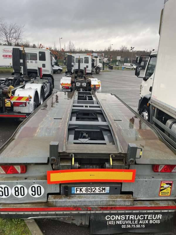 Remorque 2 Essieux 19 TONNES - PORTE CAISSON - Remorque ampliroll/ Multibenne: photos 4 Remorque 2 Essieux 19 TONNES - PORTE CAISSON - Remorque ampliroll/ Multibenne: photos 4