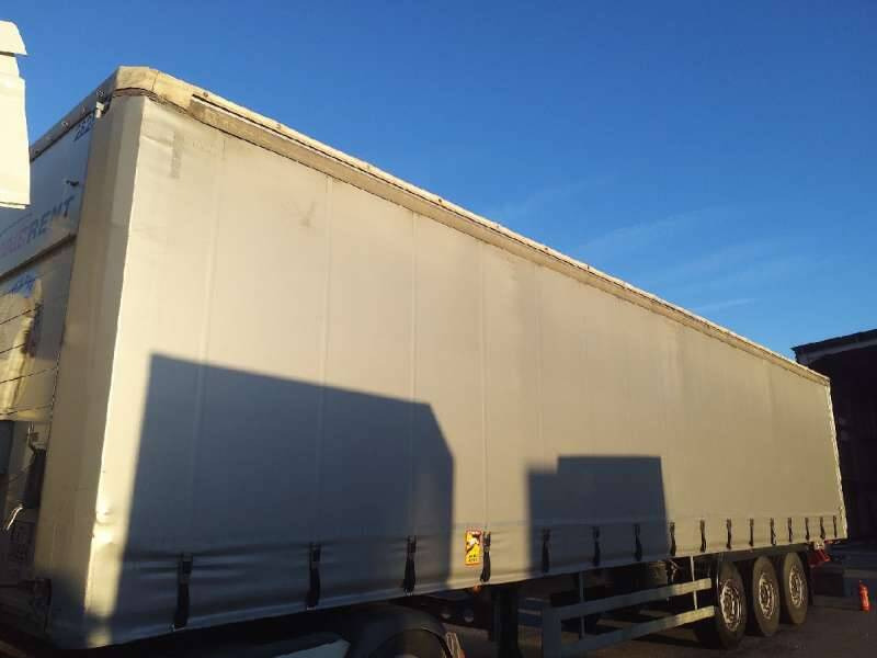 Semi-remorque 3 Essieux 38 TONNES 2 PORTES AR REHAUSSABLE - Semi-remorque rideaux coulissants: photos 3 Semi-remorque 3 Essieux 38 TONNES 2 PORTES AR REHAUSSABLE - Semi-remorque rideaux coulissants: photos 3