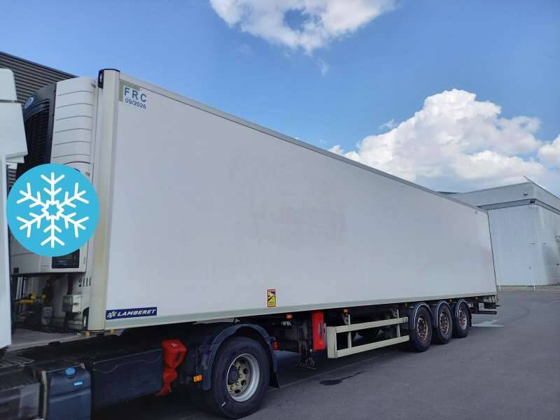 Semi-remorque 3 Essieux 38 TONNES CAISSE LAMBERET GROUPE CARRIER VECTOR 1550 DOUBLE PLANCHER - Semi-remorque frigorifique: photos 1 Semi-remorque 3 Essieux 38 TONNES CAISSE LAMBERET GROUPE CARRIER VECTOR 1550 DOUBLE PLANCHER - Semi-remorque frigorifique: photos 1