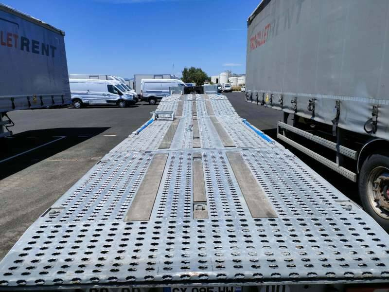 Semi-remorque 3 Essieux 38 TONNES DRAWER PORTE A FAUX HYDRAULIQUE VOLET COULISSANT - Semi-remorque porte-voitures: photos 3 Semi-remorque 3 Essieux 38 TONNES DRAWER PORTE A FAUX HYDRAULIQUE VOLET COULISSANT - Semi-remorque porte-voitures: photos 3