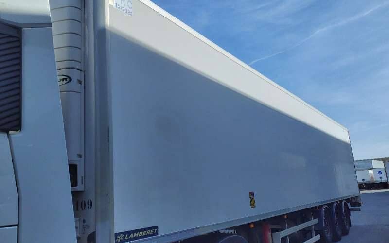 Semi-remorque 3 Essieux FRIGO 38 TONNES CAISSE LAMBERET GROUPE CARRIER VECTOR 1550 - Semi-remorque frigorifique: photos 3 Semi-remorque 3 Essieux FRIGO 38 TONNES CAISSE LAMBERET GROUPE CARRIER VECTOR 1550 - Semi-remorque frigorifique: photos 3