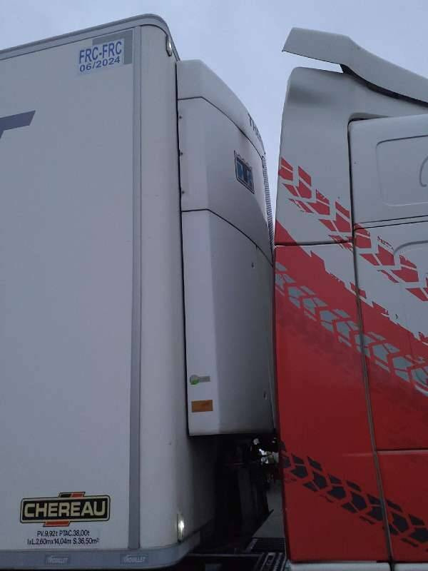 Semi-remorque 3 Essieux FRIGO 38 TONNES HAYON CAISSE CHEREAU GROUPE THERMOKING SLXI SPECTRUM - Semi-remorque frigorifique: photos 4 Semi-remorque 3 Essieux FRIGO 38 TONNES HAYON CAISSE CHEREAU GROUPE THERMOKING SLXI SPECTRUM - Semi-remorque frigorifique: photos 4