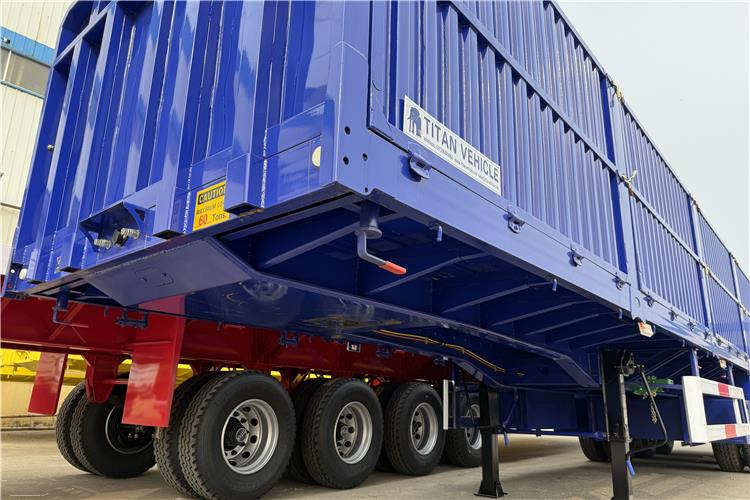 TITAN 1800mm High Side Wall Trailer with 80 Ton Capacity In Congo - Semi-remorque plateau: photos 4 TITAN 1800mm High Side Wall Trailer with 80 Ton Capacity In Congo - Semi-remorque plateau: photos 4