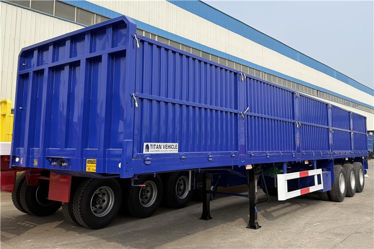 TITAN 1800mm High Side Wall Trailer with 80 Ton Capacity In Congo - Semi-remorque plateau: photos 3 TITAN 1800mm High Side Wall Trailer with 80 Ton Capacity In Congo - Semi-remorque plateau: photos 3