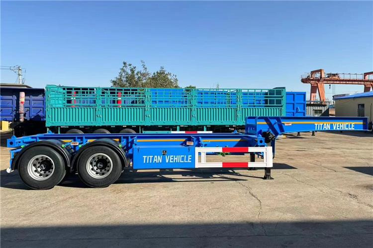 TITAN 2 Axle 20ft ISO Tank Chassis Trailer for Sale In Papua New Guinea - Semi-remorque châssis: photos 2 TITAN 2 Axle 20ft ISO Tank Chassis Trailer for Sale In Papua New Guinea - Semi-remorque châssis: photos 2