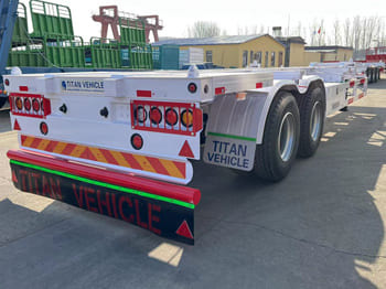 TITAN 2 Axle Skeletal Semi Trailer for Sale in Namibia - Semi-remorque châssis: photos 2 TITAN 2 Axle Skeletal Semi Trailer for Sale in Namibia - Semi-remorque châssis: photos 2
