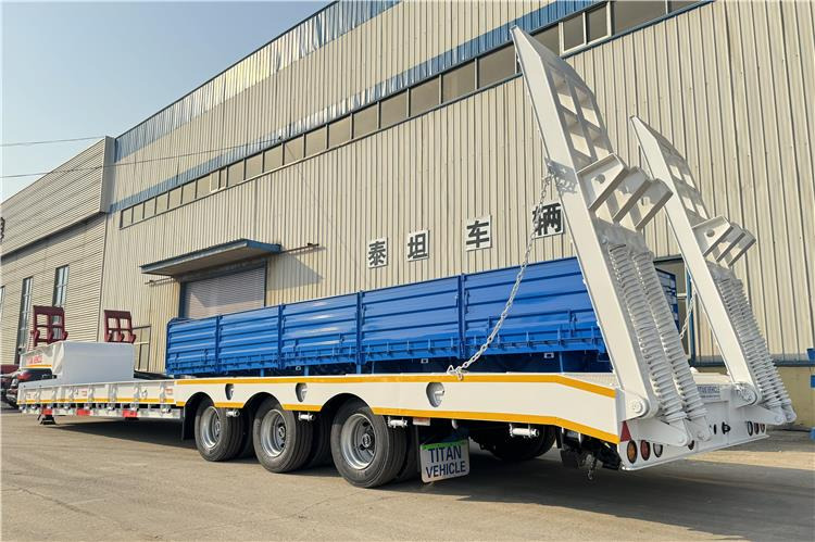TITAN 3 Axle 80 Ton Lowbed Semi Trailer for Sale In Philippines - Semi-remorque surbaissé: photos 2 TITAN 3 Axle 80 Ton Lowbed Semi Trailer for Sale In Philippines - Semi-remorque surbaissé: photos 2