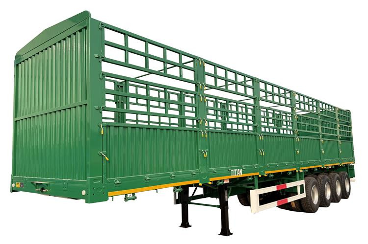 TITAN 4 Axle 80 Ton Livestock Semi Trailer for Sale In Sudan - Semi-remorque bétaillère: photos 4 TITAN 4 Axle 80 Ton Livestock Semi Trailer for Sale In Sudan - Semi-remorque bétaillère: photos 4