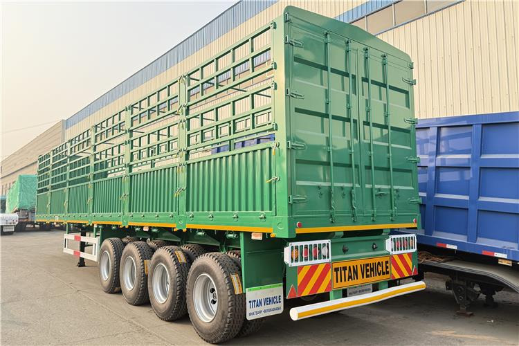 TITAN 4 Axle 80 Ton Livestock Semi Trailer for Sale In Sudan - Semi-remorque bétaillère: photos 2 TITAN 4 Axle 80 Ton Livestock Semi Trailer for Sale In Sudan - Semi-remorque bétaillère: photos 2