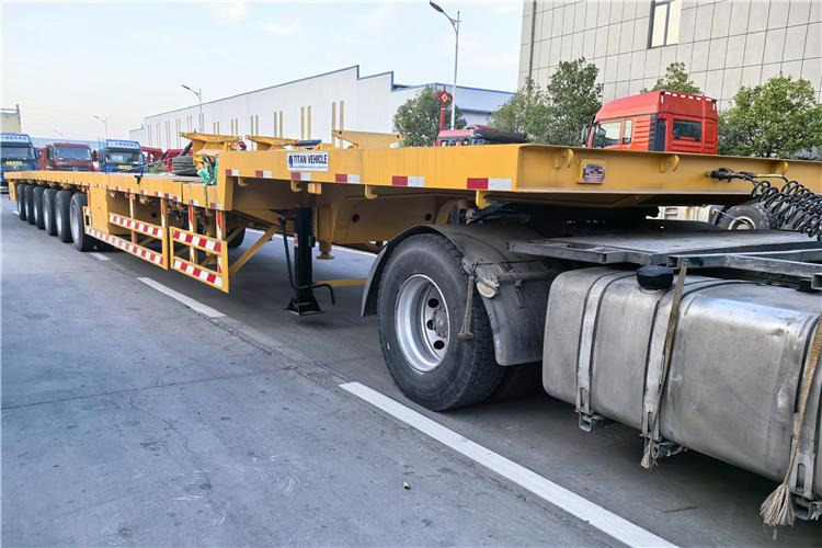 TITAN 6 Axle 62m Extendable Trailer for Sale In Ghana - Semi-remorque plateau: photos 1 TITAN 6 Axle 62m Extendable Trailer for Sale In Ghana - Semi-remorque plateau: photos 1