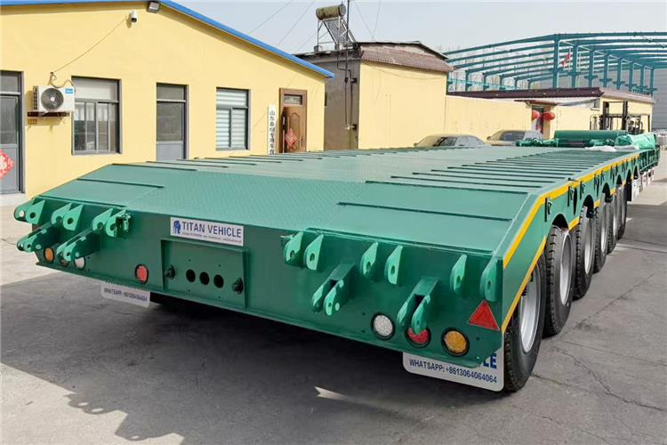 TITAN 6 Axle 80 Ton Low Loader Semi Trailer for Sale In Zambia - Semi-remorque surbaissé: photos 3 TITAN 6 Axle 80 Ton Low Loader Semi Trailer for Sale In Zambia - Semi-remorque surbaissé: photos 3