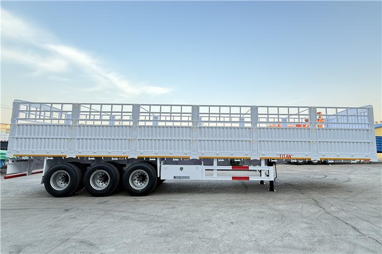 TITAN 80 Ton Fence Cargo Trailer for Sale In Mali - Semi-remorque bétaillère: photos 4 TITAN 80 Ton Fence Cargo Trailer for Sale In Mali - Semi-remorque bétaillère: photos 4