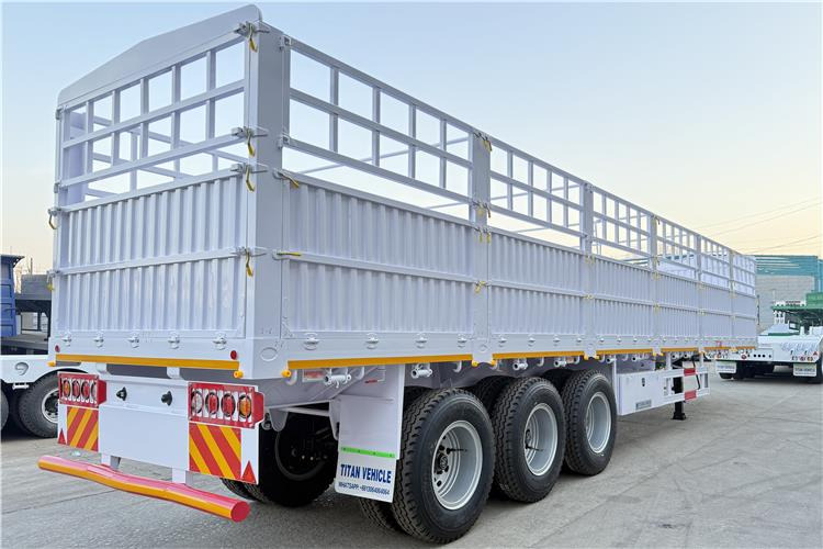 TITAN 80 Ton Fence Cargo Trailer for Sale In Mali - Semi-remorque bétaillère: photos 1 TITAN 80 Ton Fence Cargo Trailer for Sale In Mali - Semi-remorque bétaillère: photos 1
