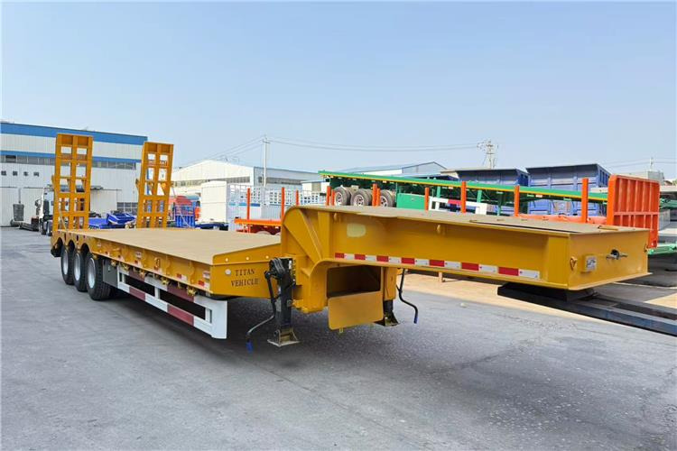 TITAN 80 Ton Low Loader Trailer for Sale Price In Guyana - Semi-remorque surbaissé: photos 4 TITAN 80 Ton Low Loader Trailer for Sale Price In Guyana - Semi-remorque surbaissé: photos 4