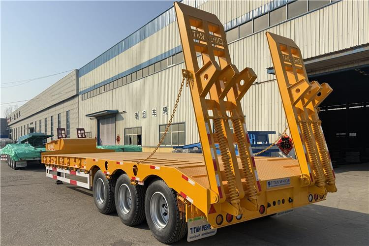 TITAN 80 Ton Low Loader Trailer for Sale Price In Guyana - Semi-remorque surbaissé: photos 5 TITAN 80 Ton Low Loader Trailer for Sale Price In Guyana - Semi-remorque surbaissé: photos 5