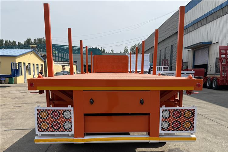 TITAN Container Flatbed Truck Trailer with Piles In Angola - Semi-remorque porte-conteneur/ Caisse mobile: photos 4 TITAN Container Flatbed Truck Trailer with Piles In Angola - Semi-remorque porte-conteneur/ Caisse mobile: photos 4
