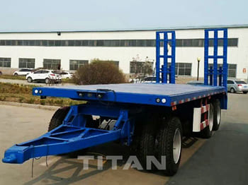 TITAN Drawbar Trailer for Sale in Zambia - Remorque porte-engin surbaissée: photos 1 TITAN Drawbar Trailer for Sale in Zambia - Remorque porte-engin surbaissée: photos 1