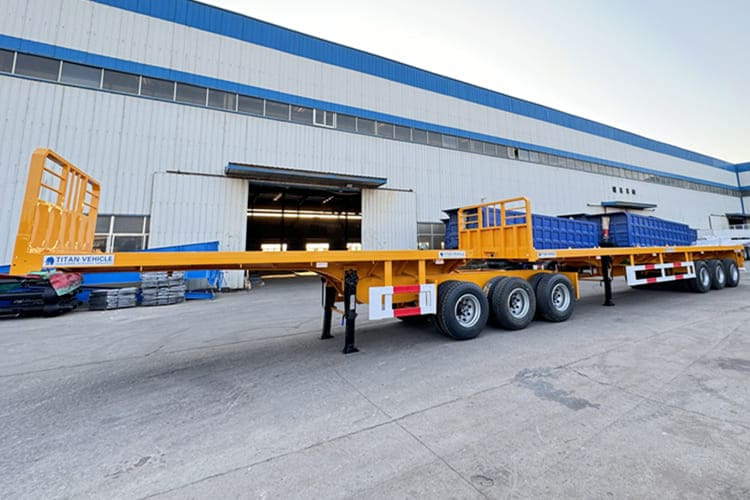 TITAN Flatbed Superlink Trailer for Sale in Zambia - Semi-remorque plateau: photos 3 TITAN Flatbed Superlink Trailer for Sale in Zambia - Semi-remorque plateau: photos 3