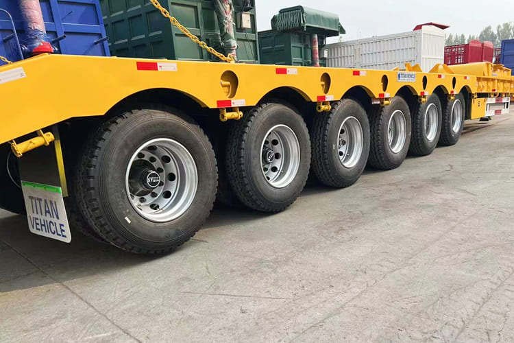 TITAN Hydraulic Low Bed Trailer for Sale in Kenya - Semi-remorque surbaissé: photos 4 TITAN Hydraulic Low Bed Trailer for Sale in Kenya - Semi-remorque surbaissé: photos 4