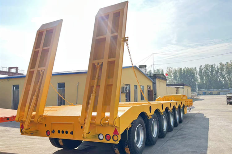 TITAN Hydraulic Low Bed Trailer for Sale in Kenya - Semi-remorque surbaissé: photos 3 TITAN Hydraulic Low Bed Trailer for Sale in Kenya - Semi-remorque surbaissé: photos 3