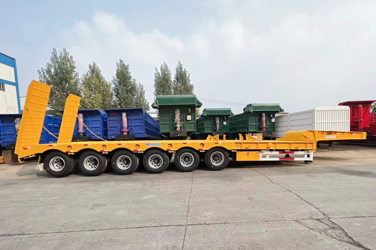 TITAN Hydraulic Low Bed Trailer for Sale in Kenya - Semi-remorque surbaissé: photos 5 TITAN Hydraulic Low Bed Trailer for Sale in Kenya - Semi-remorque surbaissé: photos 5