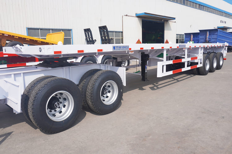 TITAN Superlink Flat Deck Trailer for Sale in Saudi Arabia - Semi-remorque plateau: photos 3 TITAN Superlink Flat Deck Trailer for Sale in Saudi Arabia - Semi-remorque plateau: photos 3