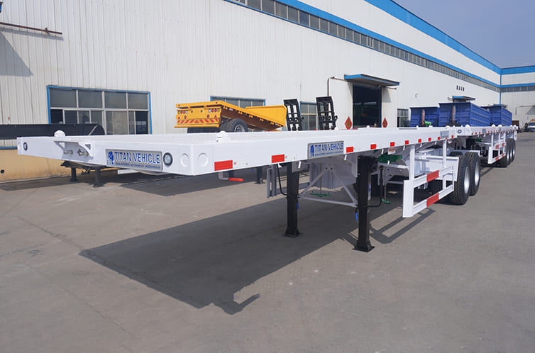 TITAN Superlink Flat Deck Trailer for Sale in Saudi Arabia - Semi-remorque plateau: photos 2 TITAN Superlink Flat Deck Trailer for Sale in Saudi Arabia - Semi-remorque plateau: photos 2