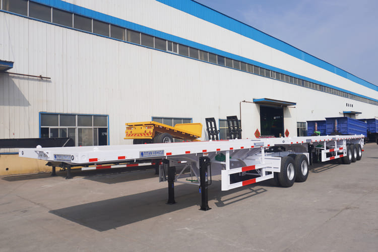 TITAN Superlink Flat Deck Trailer for Sale in Saudi Arabia - Semi-remorque plateau: photos 1 TITAN Superlink Flat Deck Trailer for Sale in Saudi Arabia - Semi-remorque plateau: photos 1