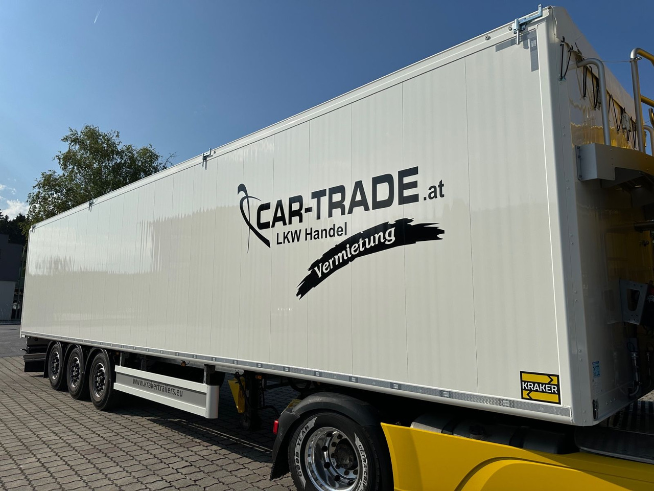 Kraker CF-200ZL Lift 92m³ Müllplane - Semi-remorque à fond mouvant: photos 2 Kraker CF-200ZL Lift 92m³ Müllplane - Semi-remorque à fond mouvant: photos 2