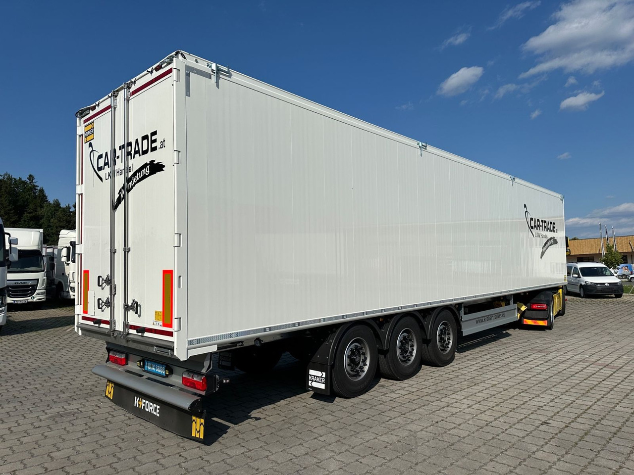 Kraker CF-200ZL Lift 92m³ Müllplane - Semi-remorque à fond mouvant: photos 4 Kraker CF-200ZL Lift 92m³ Müllplane - Semi-remorque à fond mouvant: photos 4