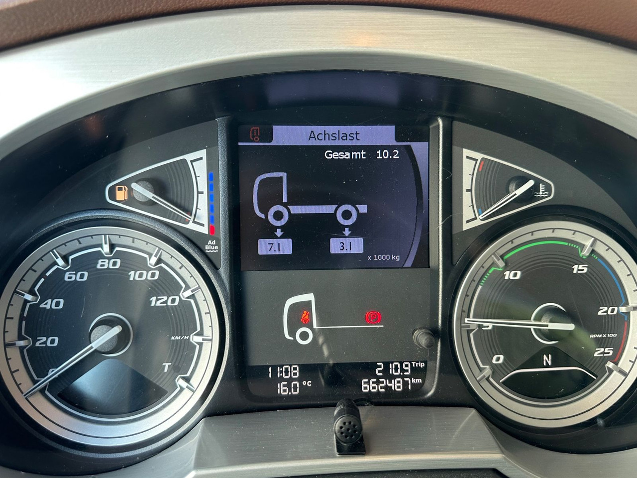 Tracteur routier DAF XF 530 SSC Standklima Leder ALU Vollluft: photos 12