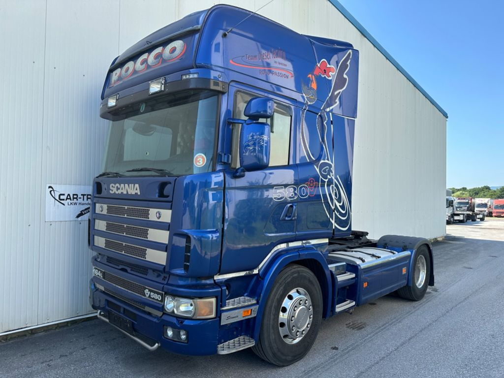 Scania 164 580 Topline Retarder - Tracteur routier: photos 1 Scania 164 580 Topline Retarder - Tracteur routier: photos 1