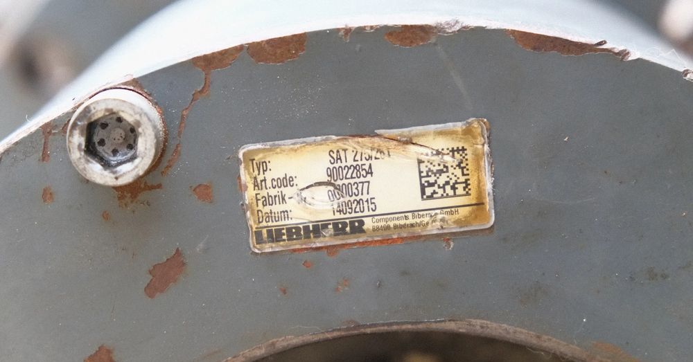 Reduktor obrotu R906,R916,R922,R926,R950 LH 30 SAT 215/251 do koparki liebherr A314,A316 ,R313,R317 R 900,R902 - Pièces de rechange: photos 5 Reduktor obrotu R906,R916,R922,R926,R950 LH 30 SAT 215/251 do koparki liebherr A314,A316 ,R313,R317 R 900,R902 - Pièces de rechange: photos 5